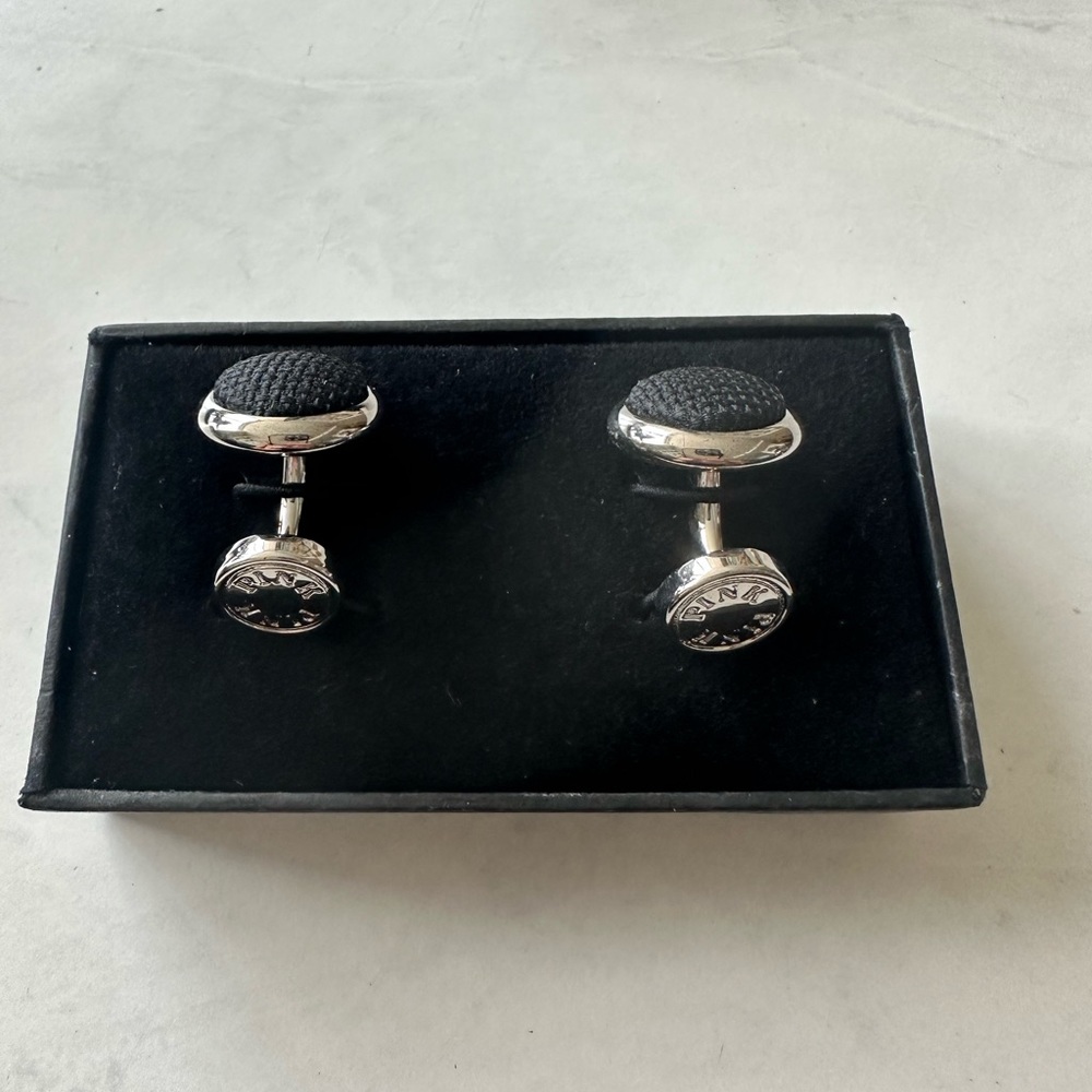 Elegant Black Cufflinks for Men